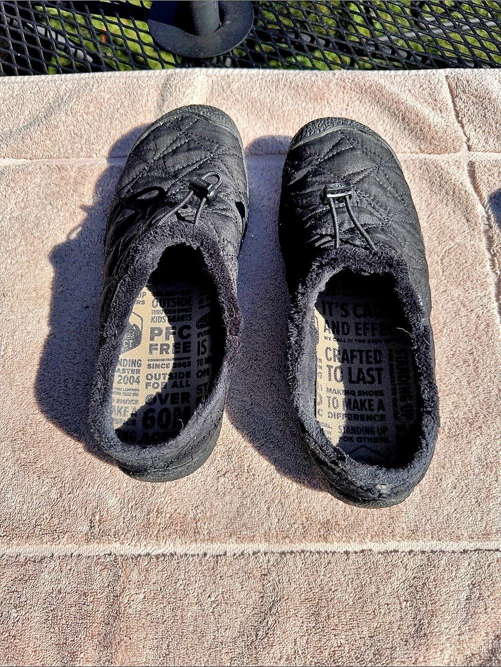 Keen Black Slippers US 11/42